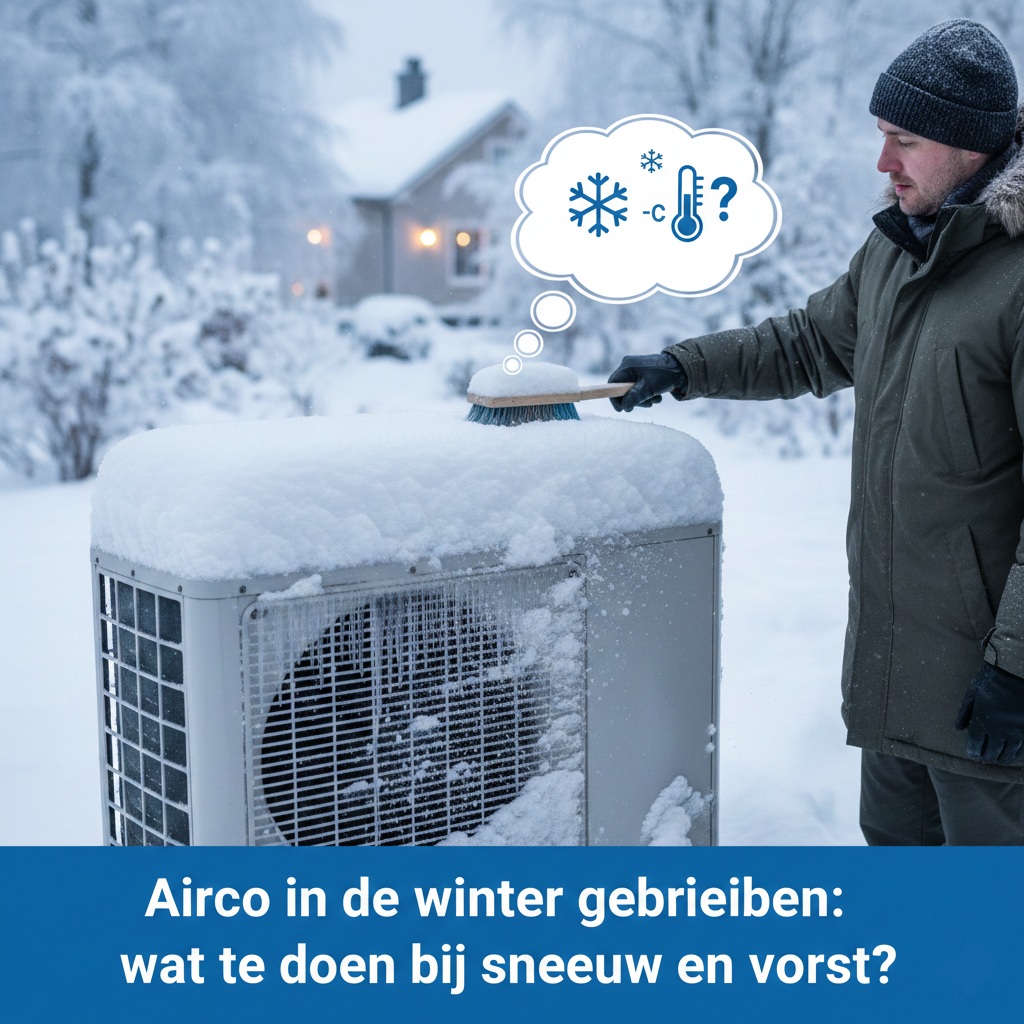 Airco in de winter gebruiken- wat te doen bij sneeuw en vorst