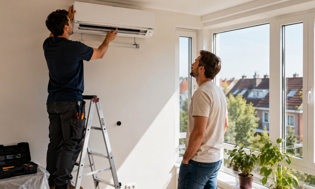 Installatie van een Daikin airco