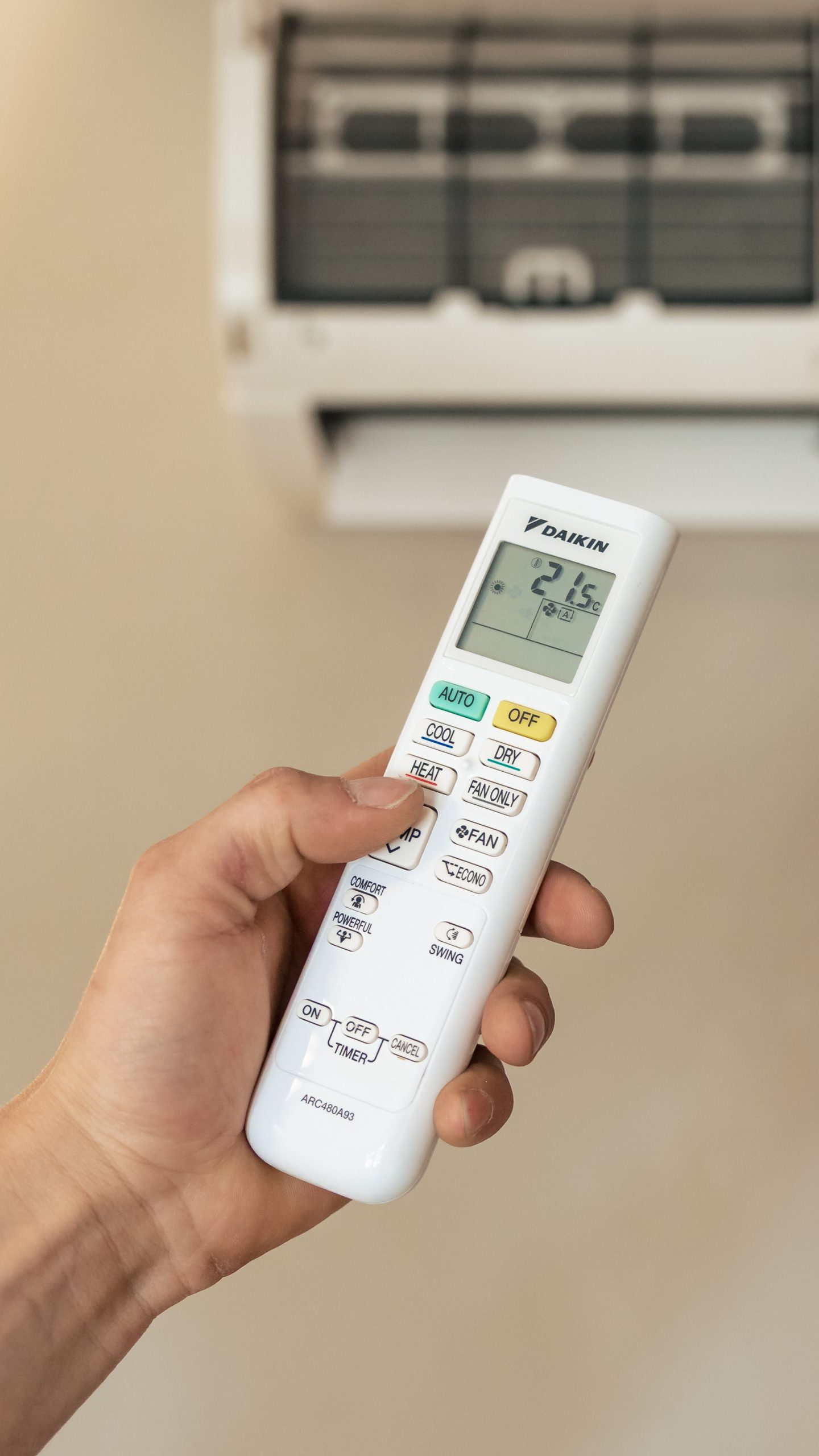 daikin-airco-bediening